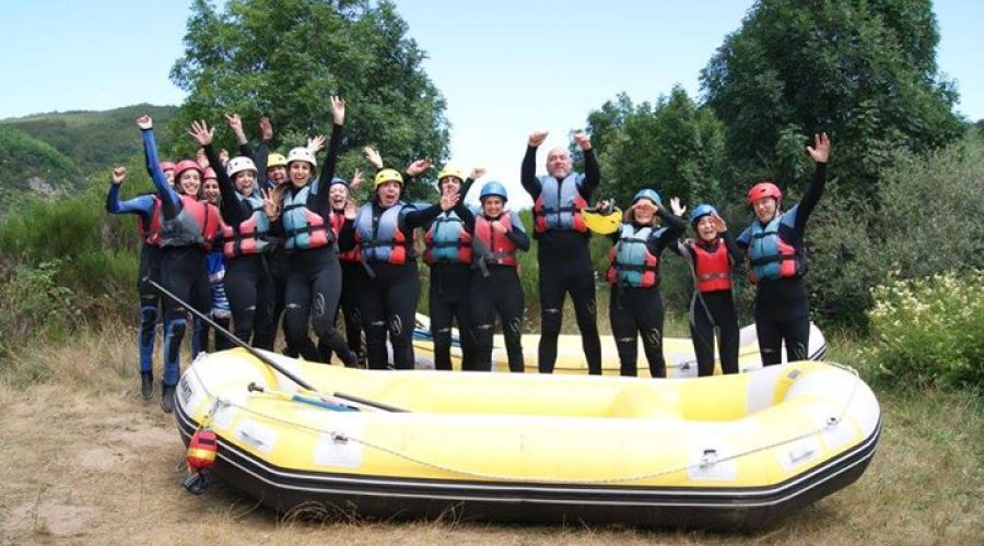 Rafting en el río Porma