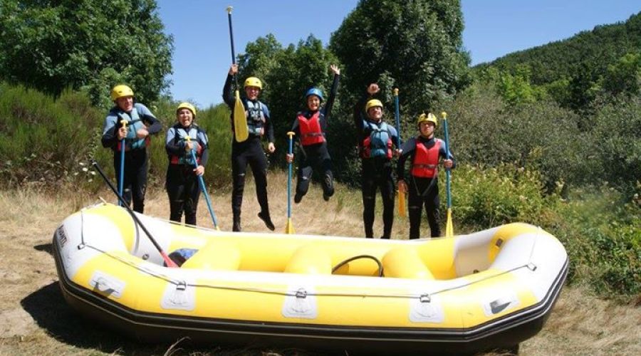 Rafting en el río Porma