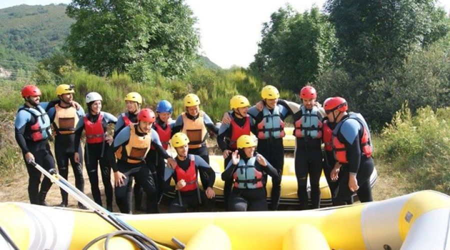 Rafting en el río Porma