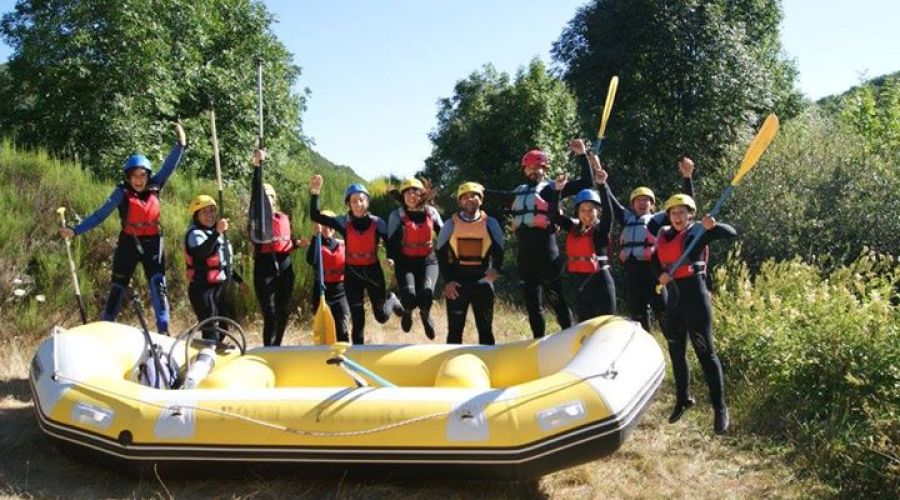 Rafting en el río Porma