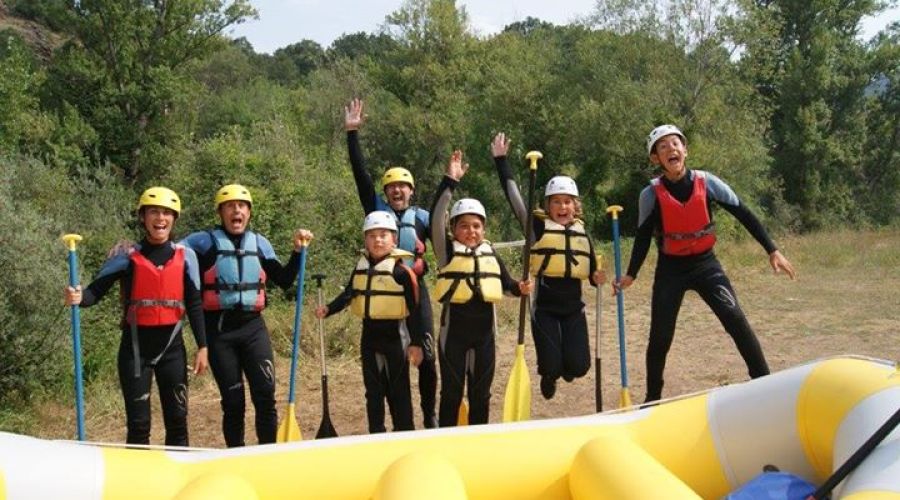 Rafting en el río Esla