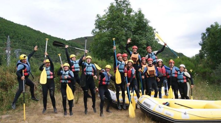 Rafting en el río Porma