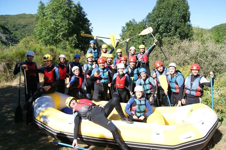 Rafting en el río Porma