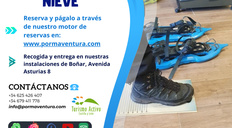Alquiler Raquetas de Nieve